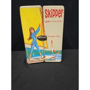 Skipper Barbie's Little Sister Sailing Land and Sea Carrying Case 1964 Mattel